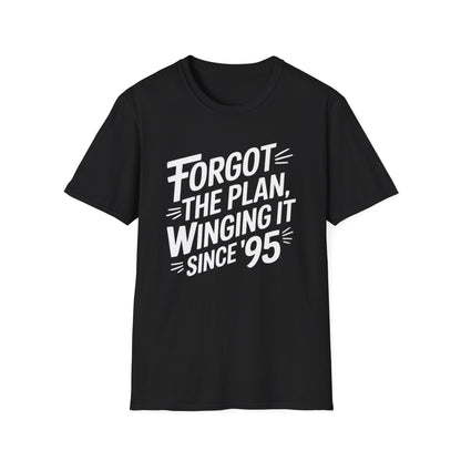 Forgot the Plan ADHD T-Shirt – Winging It Since ’95