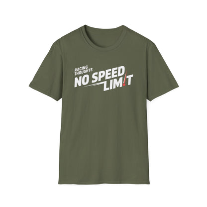Racing Thoughts No Speed Limit ADHD Shirt