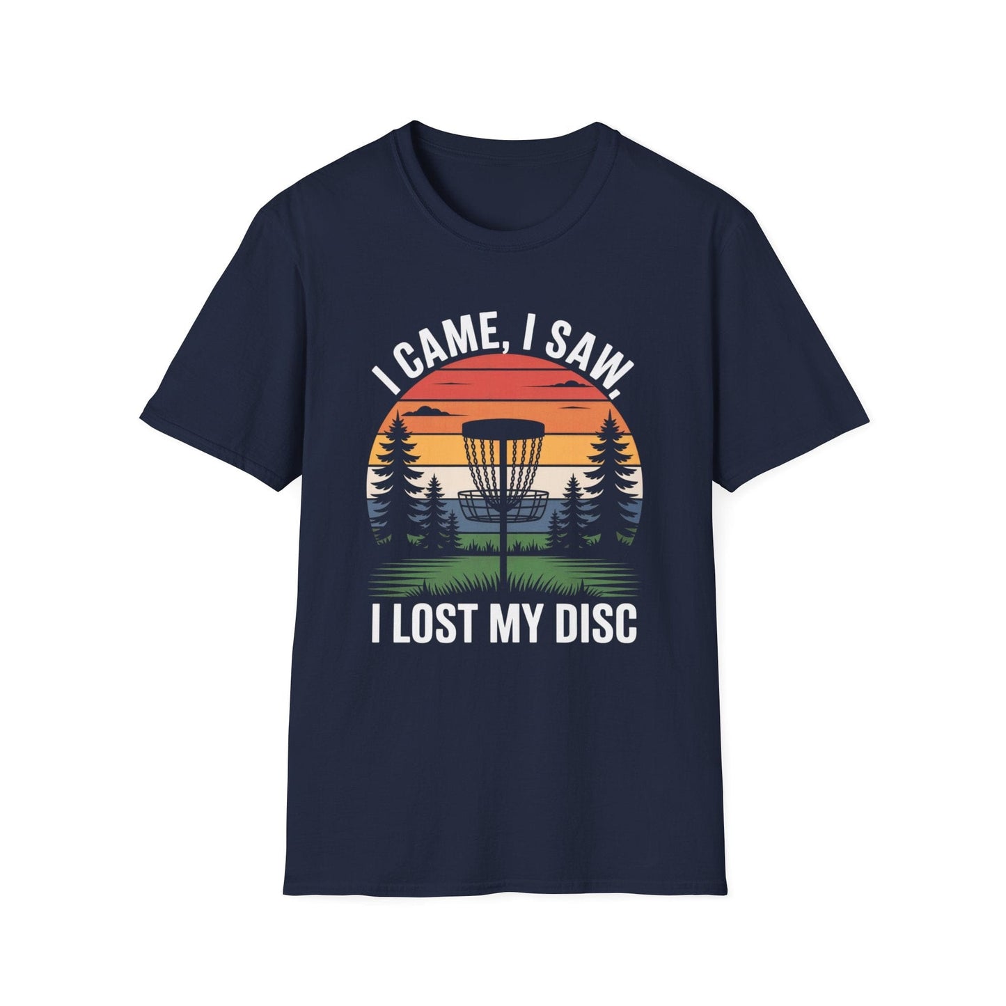 I Came, I Saw, I Lost My Disc – Funny Disc Golf T-Shirt