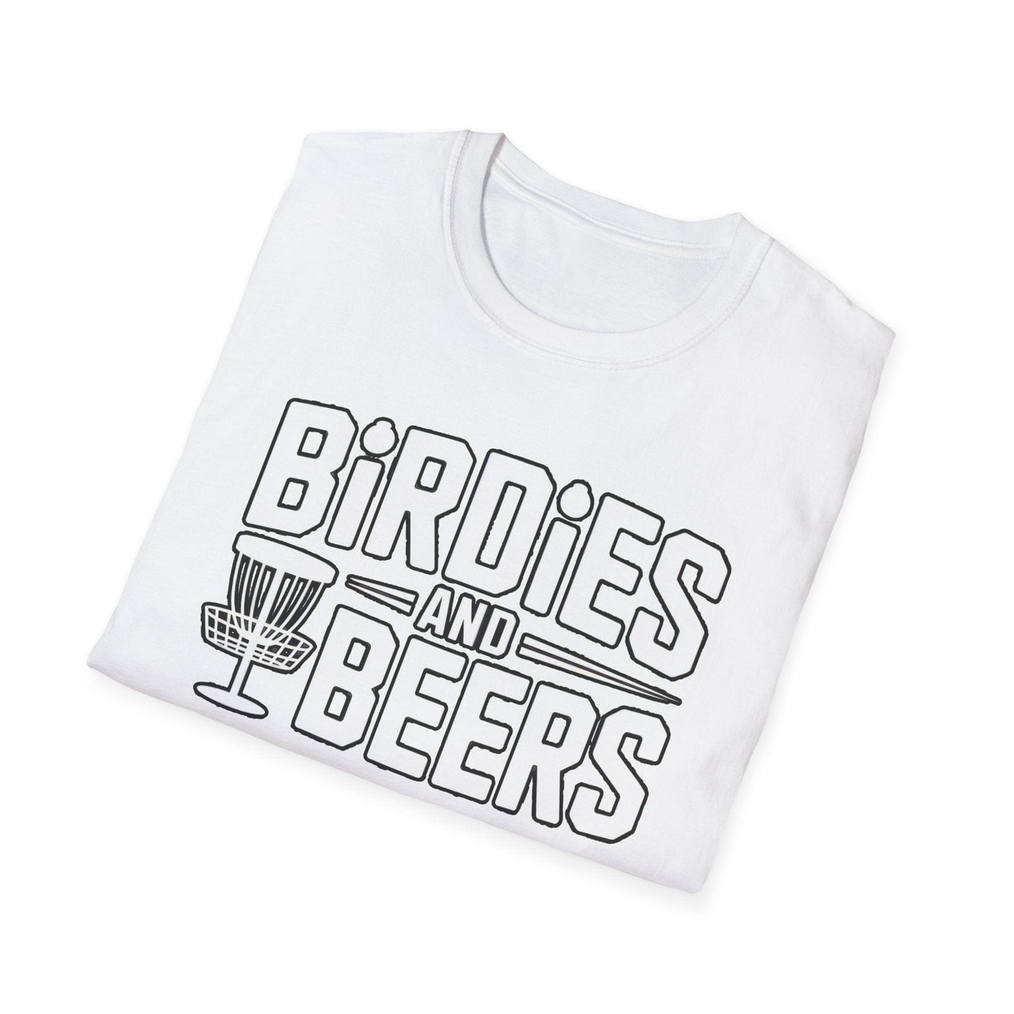 Birdies and Beers T-Shirt – Funny Disc Golf Drinking Tee