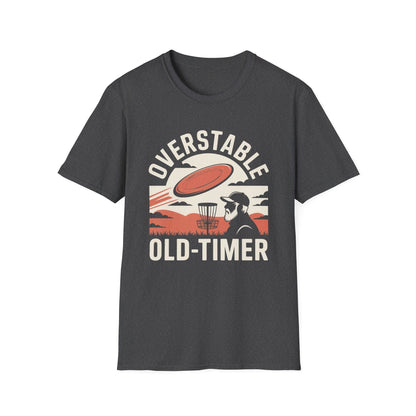 Overstable Old-Timer Funny Disc Golf T-Shirt