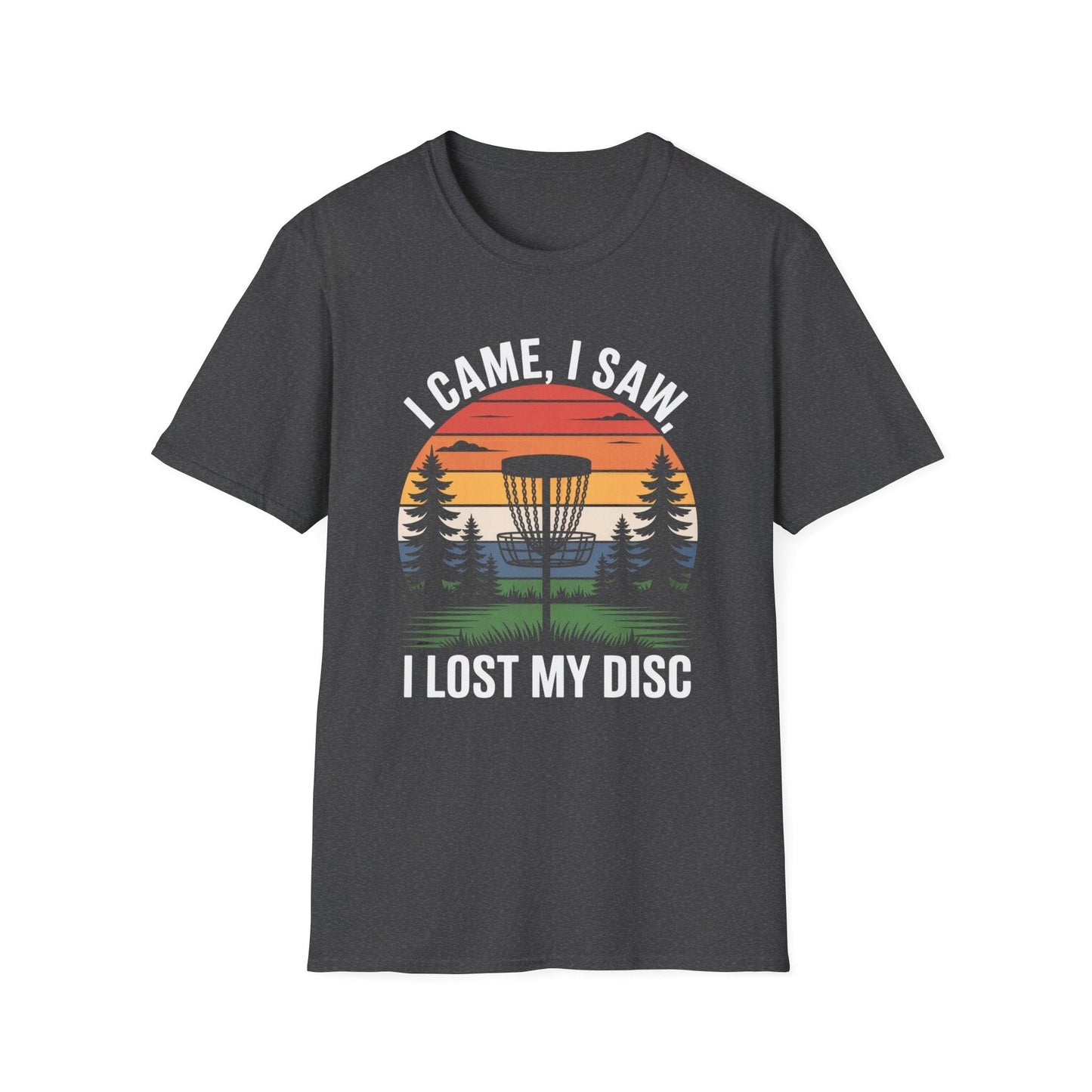 I Came, I Saw, I Lost My Disc – Funny Disc Golf T-Shirt