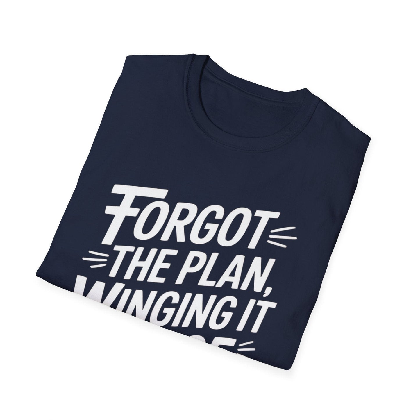 Forgot the Plan ADHD T-Shirt – Winging It Since ’95