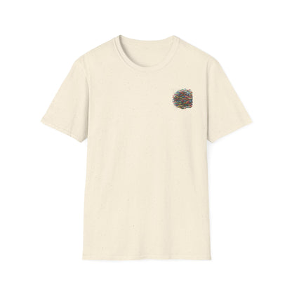 Disc Golf Paths (Back Print) T-Shirt
