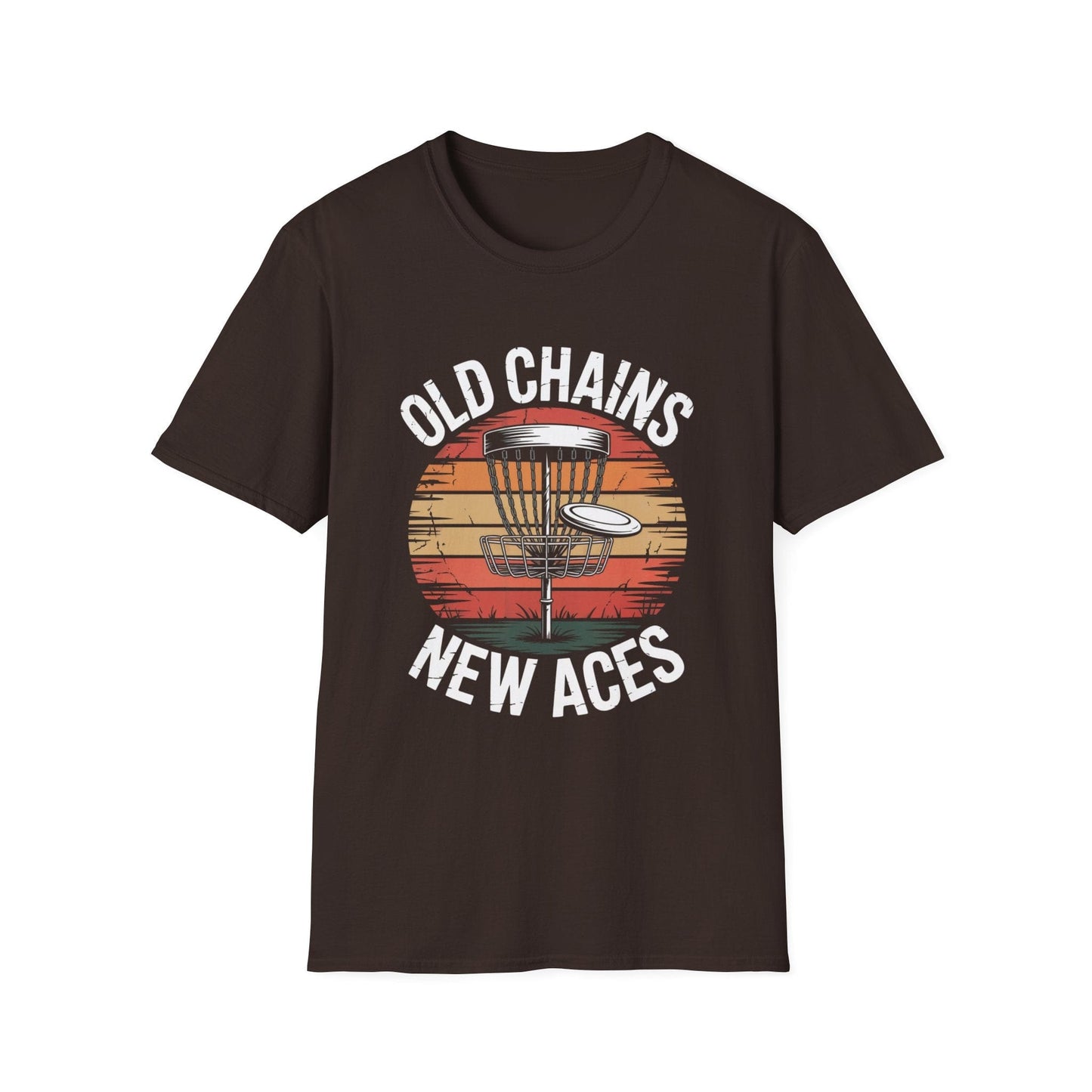 Old Chains New Aces Disc Golf T-Shirt