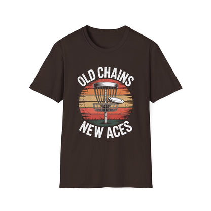Old Chains New Aces Disc Golf T-Shirt