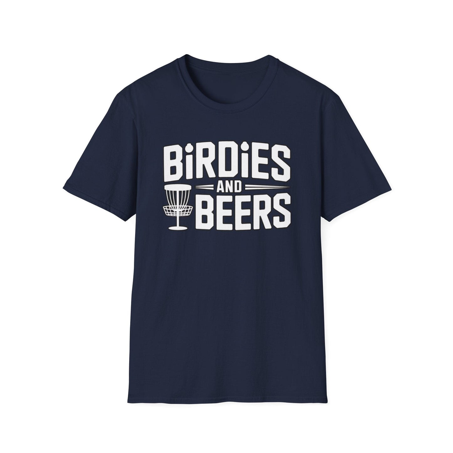 Birdies and Beers T-Shirt – Funny Disc Golf Drinking Tee
