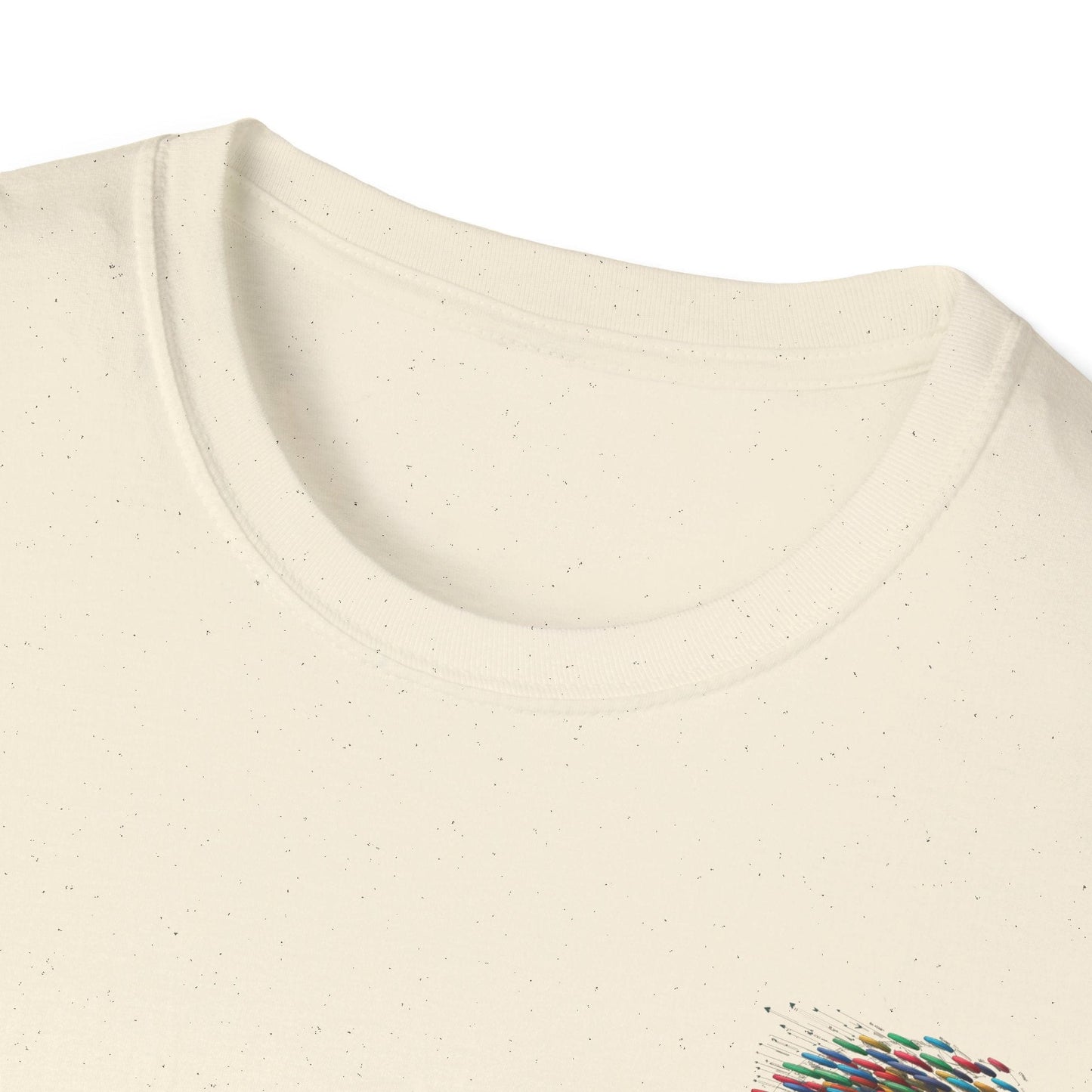 Disc Golf Paths (Back Print) T-Shirt