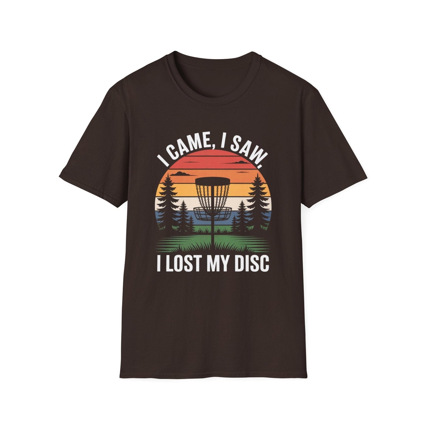 I Came, I Saw, I Lost My Disc – Funny Disc Golf T-Shirt