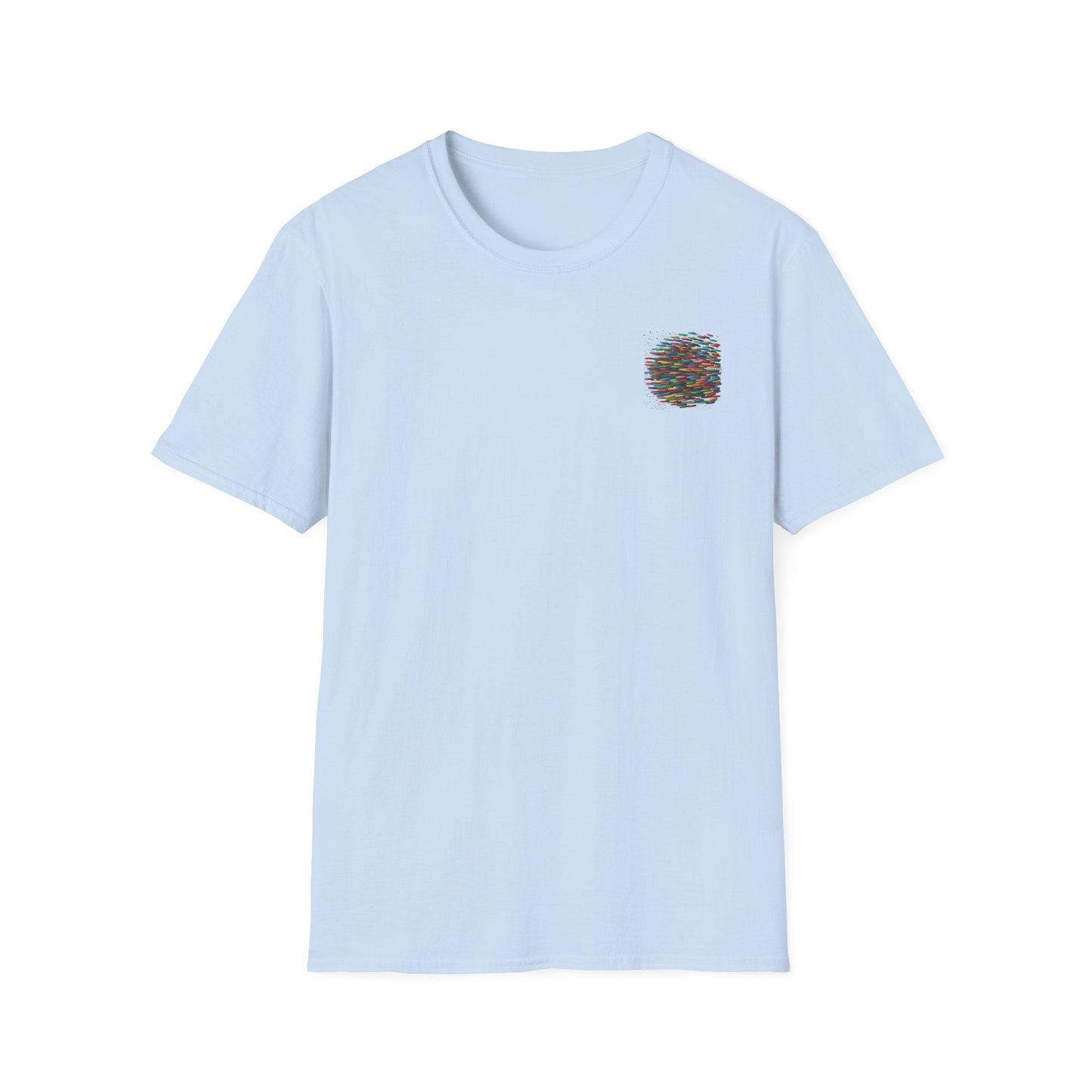 Disc Golf Paths (Back Print) T-Shirt