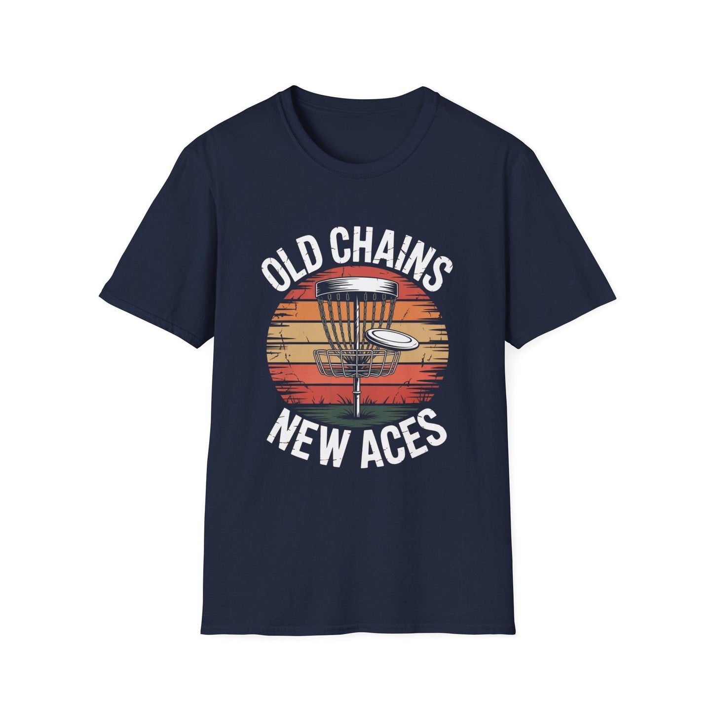 Old Chains New Aces Disc Golf T-Shirt