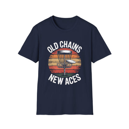 Old Chains New Aces Disc Golf T-Shirt