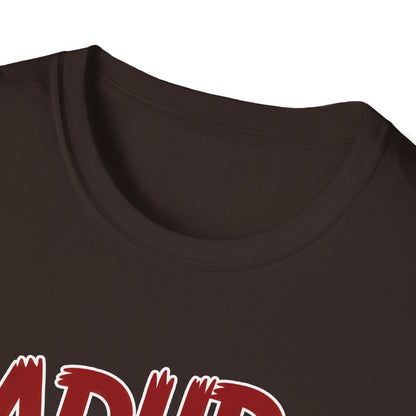 Boredom Goes to Die ADHD Skull Graphic Tee