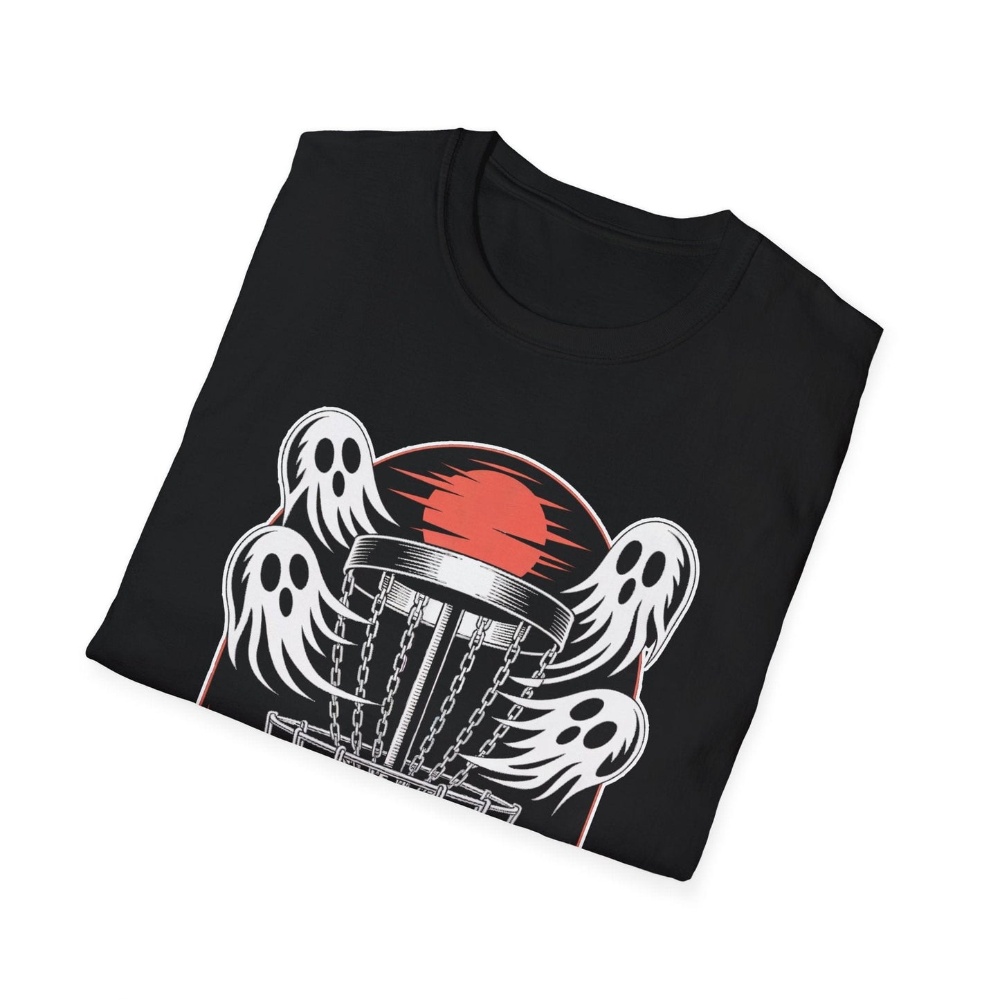 Haunted Chains – Halloween Disc Golf T-Shirt