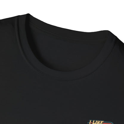 I Like Disc Golf and Maybe 3 People (Back Print) T-Shirt