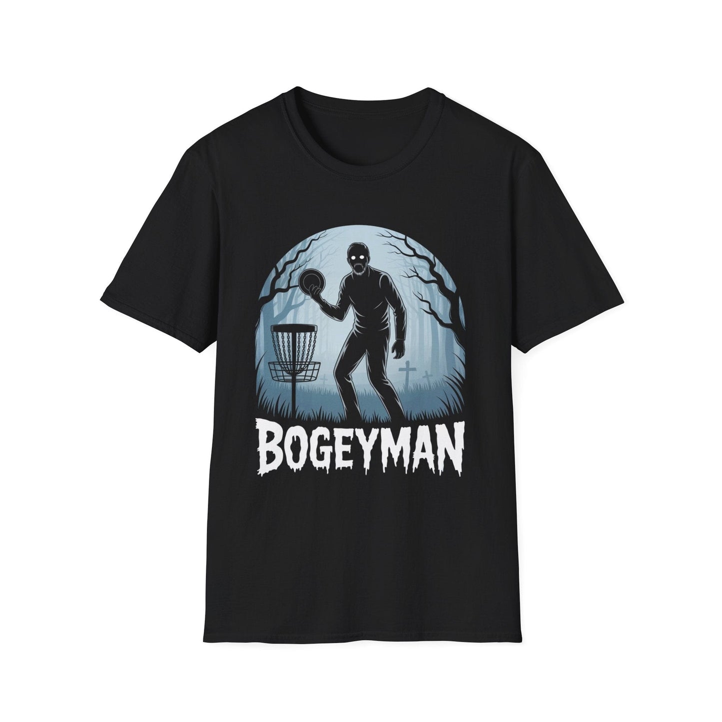 Bogeyman Halloween Disc Golf T-Shirt