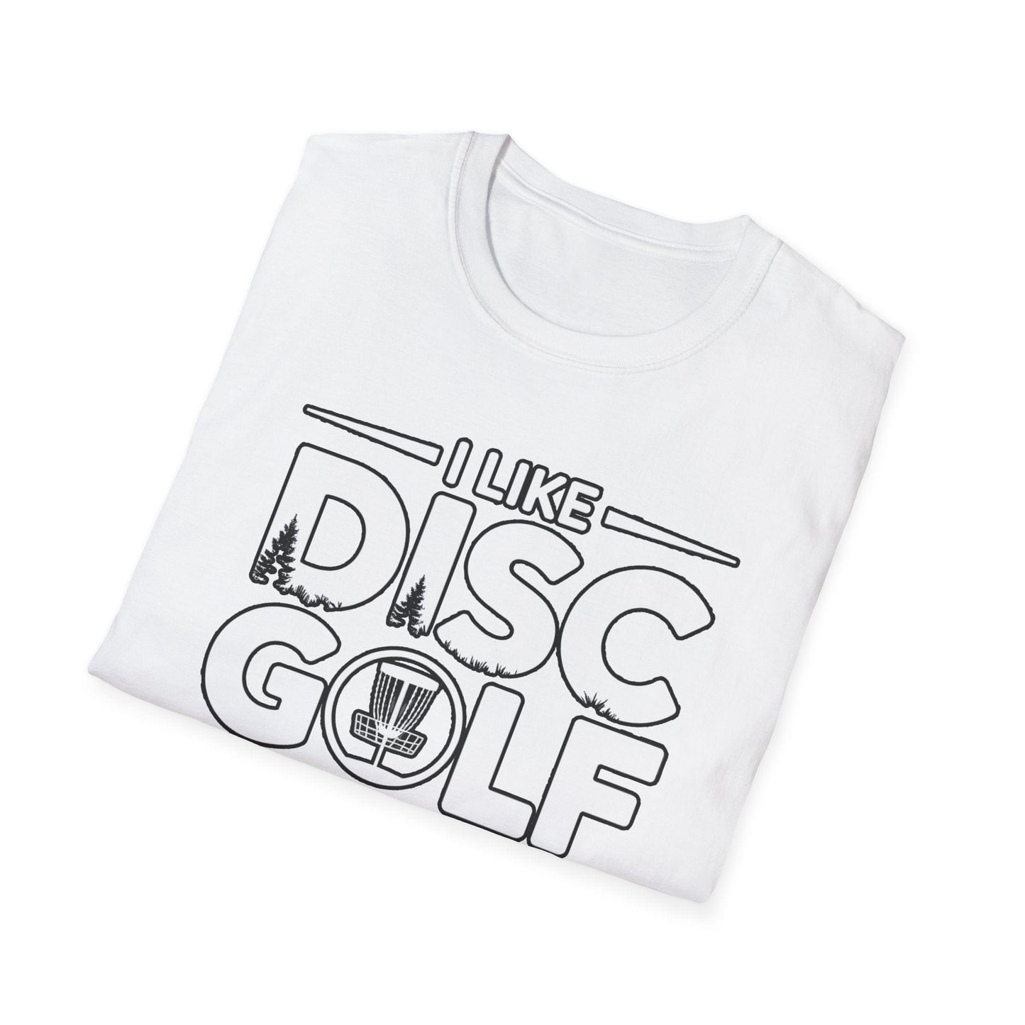 I Like Disc Golf and Maybe 3 People T-Shirt – Funny Disc Golf Humor Tee