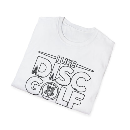 I Like Disc Golf and Maybe 3 People T-Shirt – Funny Disc Golf Humor Tee