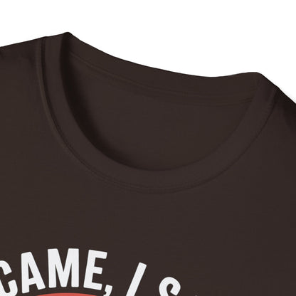 I Came, I Saw, I Lost My Disc – Funny Disc Golf T-Shirt