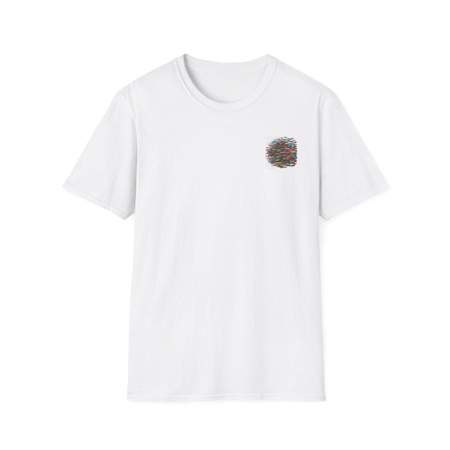 Disc Golf Paths (Back Print) T-Shirt