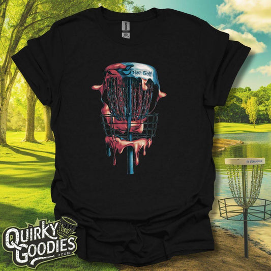 Dali Inspired Disc Golf T-Shirt