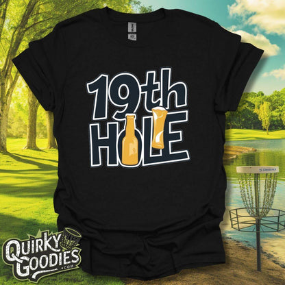 19th Hole T-Shirt Black