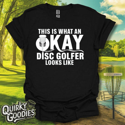 This Is What An Okay Disc Golfer Looks Like T-Shirt