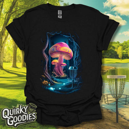 Surreal Forest Mushroom v4 T-Shirt