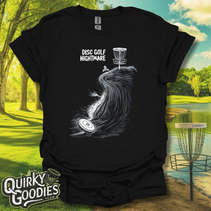 Disc Golf Nightmare Rollaway Putt T-Shirt