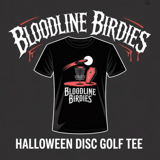 Bloodline Birdies Vampire Disc Golf T-Shirt