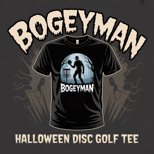 Bogeyman Halloween Disc Golf T-Shirt