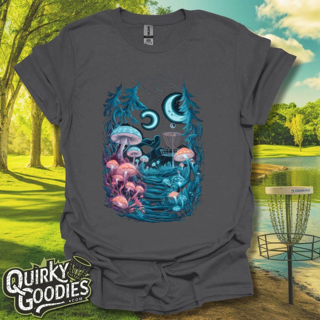 Surreal Mushroom Forest v5 T-Shirt