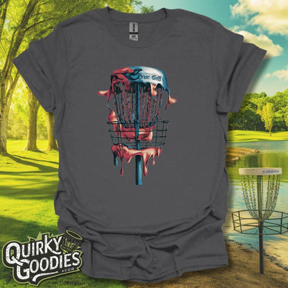 Dali Inspired Disc Golf T-Shirt