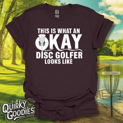 This Is What An Okay Disc Golfer Looks Like T-Shirt