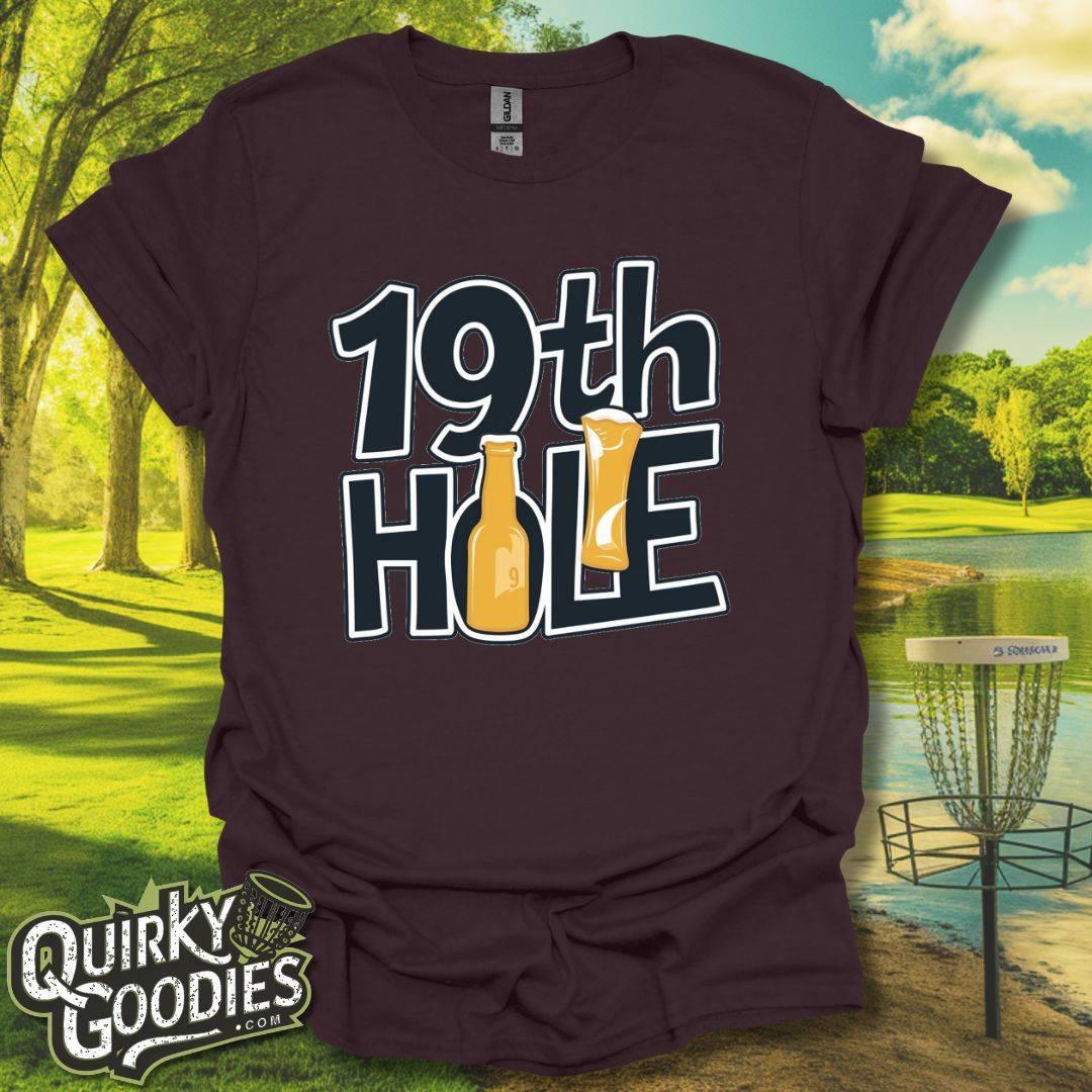 19th Hole T-Shirt Dark Chocolate