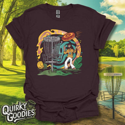 Disc Golf Groovy 70s T-Shirt