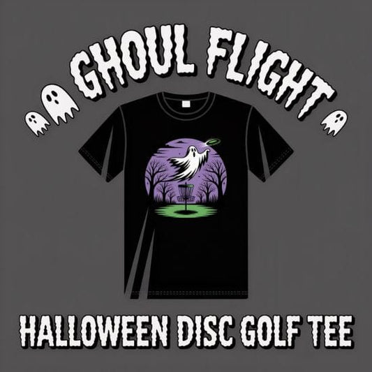 Ghoul Flight – Halloween Disc Golf T-Shirt