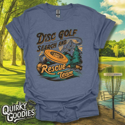 Disc Golf Search And Rescue Team v1 T-Shirt