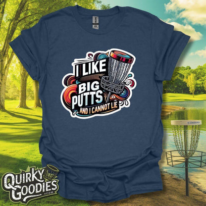 "I like big putts and I cannot lie" T-Shirt v2