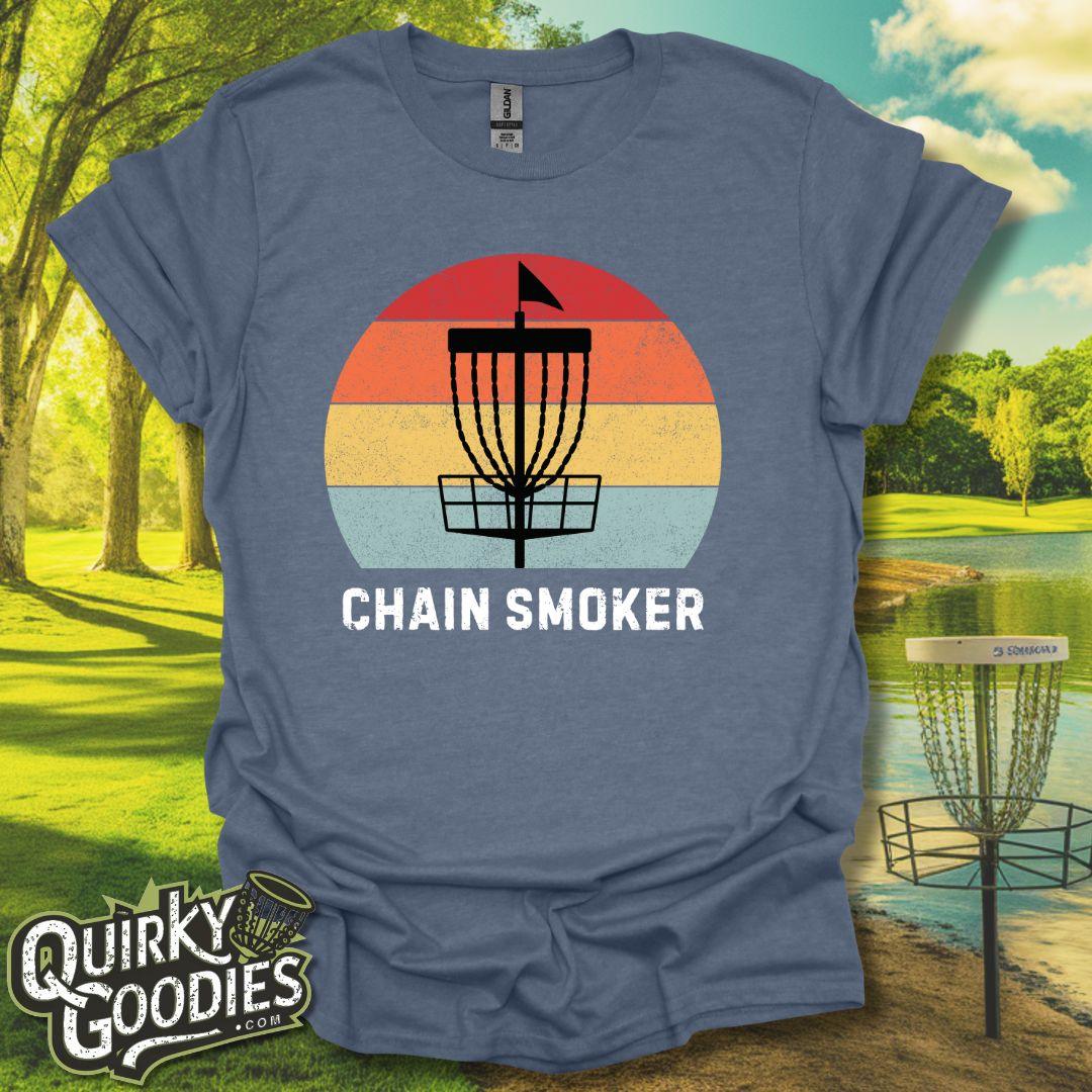 Chain Smoker T-Shirt Heather Indigo