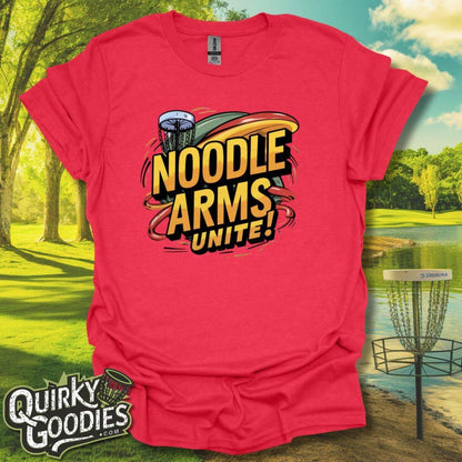 Noodle Arms Unite! Disc Golf T-Shirt