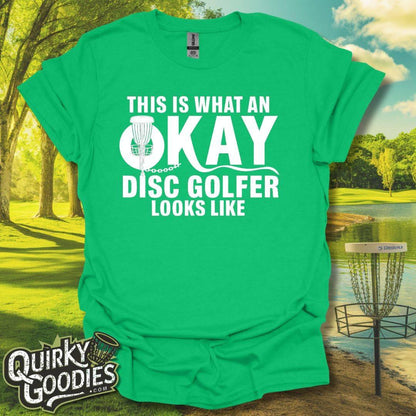 This Is What An Okay Disc Golfer Looks Like T-Shirt