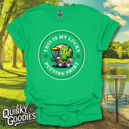 "This is my lucky putting shirt" T-Shirt