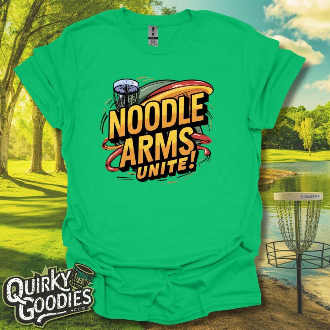 Noodle Arms Unite! Disc Golf T-Shirt