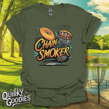 Chain Smoker Graphic T-Shirt v2