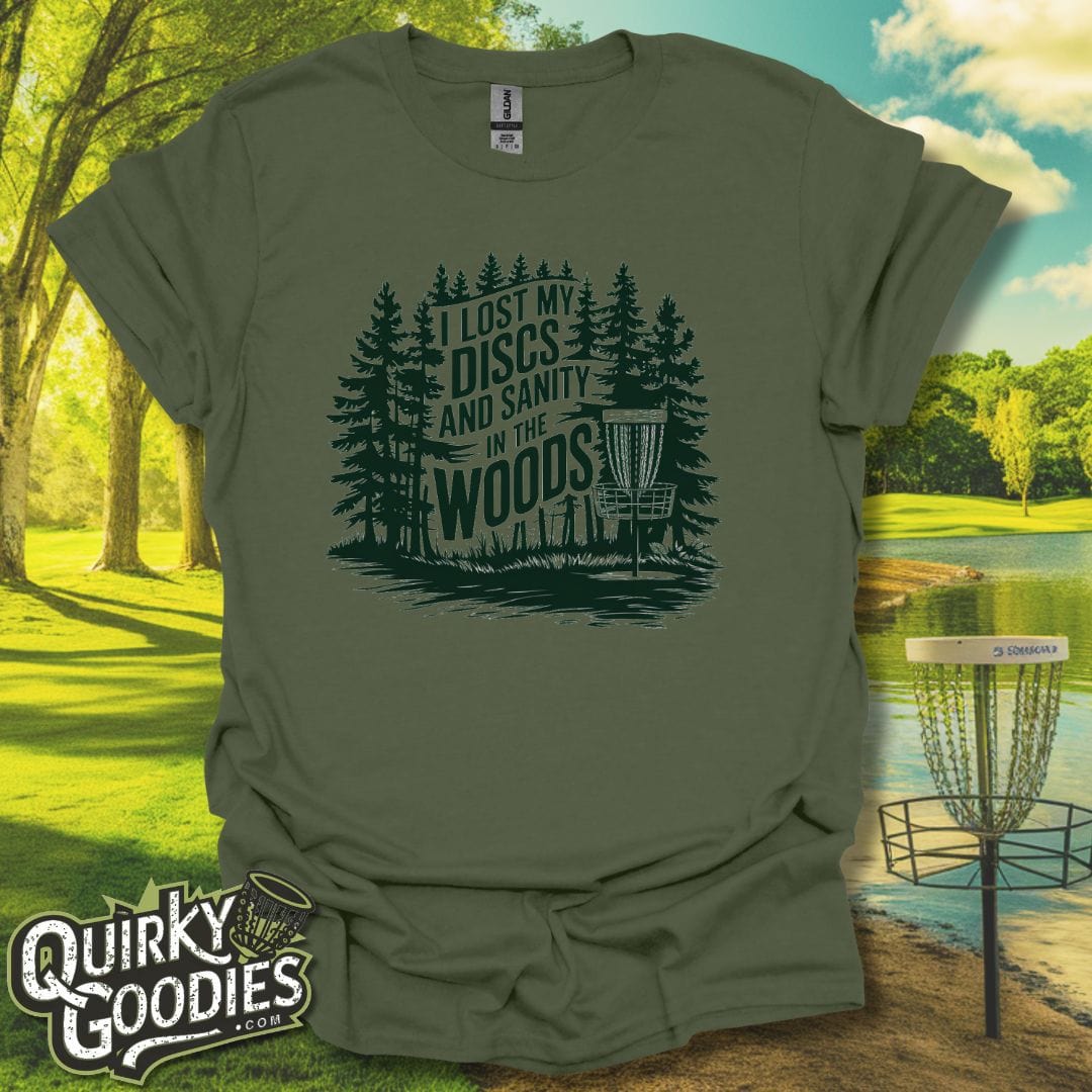 I'm Just Here To Hit Trees and Curse v2 T-Shirt