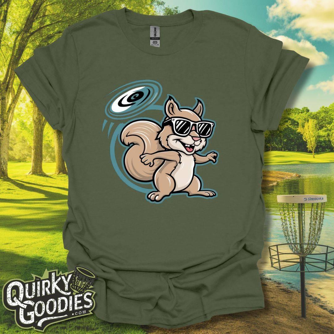 Disc Golf Squirrel T-Shirt