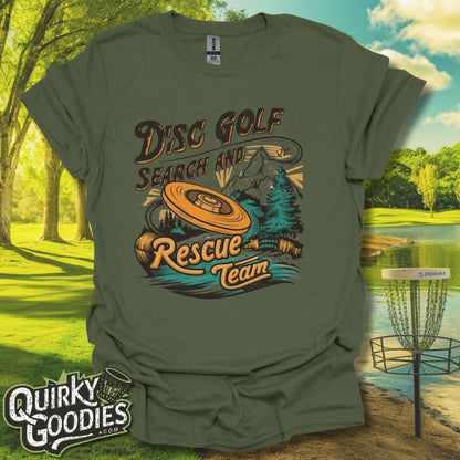 Disc Golf Search And Rescue Team v1 T-Shirt