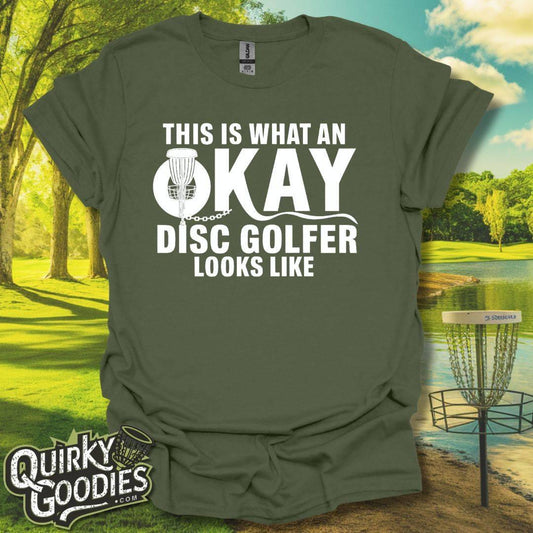 This Is What An Okay Disc Golfer Looks Like T-Shirt