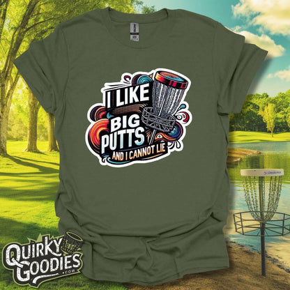 "I like big putts and I cannot lie" T-Shirt v2